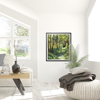 Sølv Krøyer 5x81 Plakat - Forskellige Rammer Tilbud