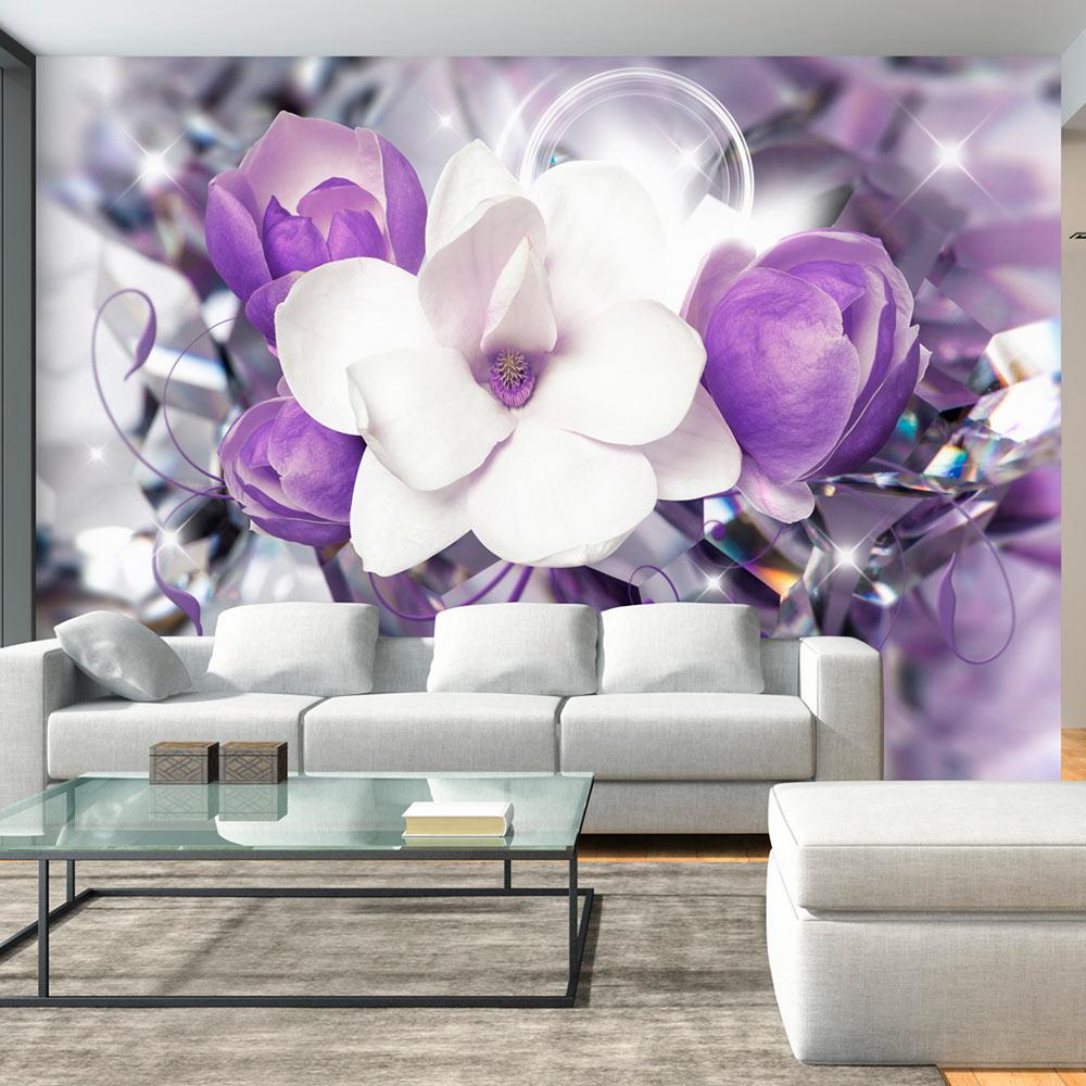 Lilla Fototapet Purple Empress – Premium Boligindretning
