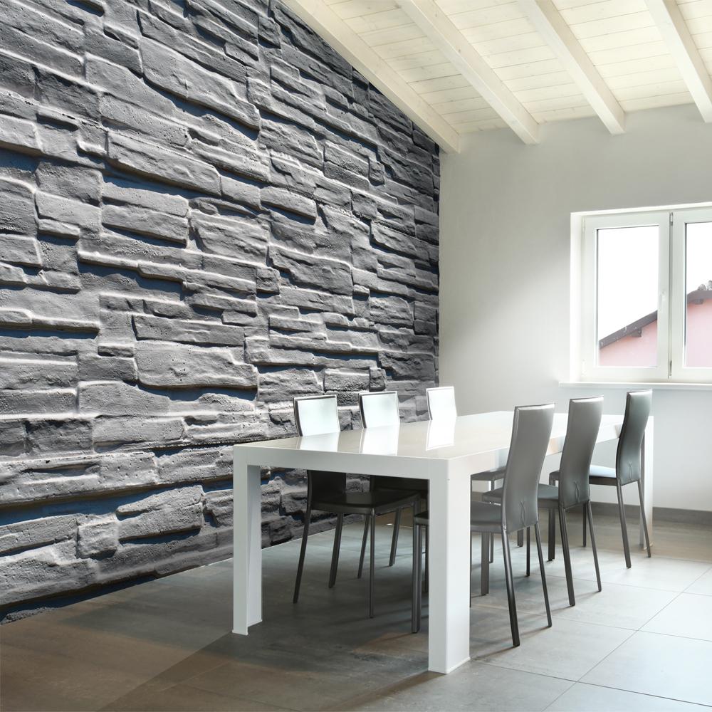 Fototapet Grey Stenmur 300 231 - Premium Dekoration