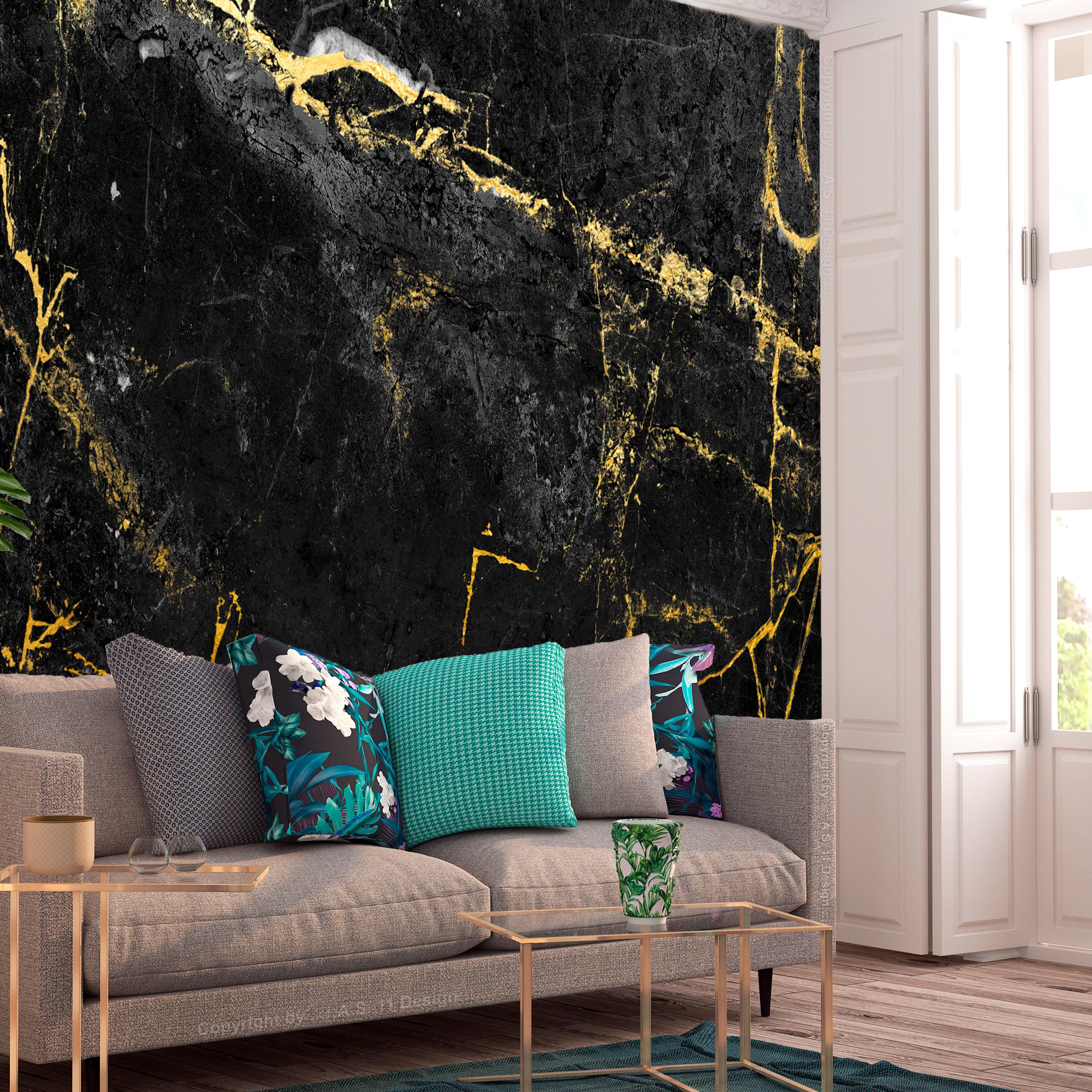 Sort Fototapet Black Elegance 441 315 - Selvklæbende