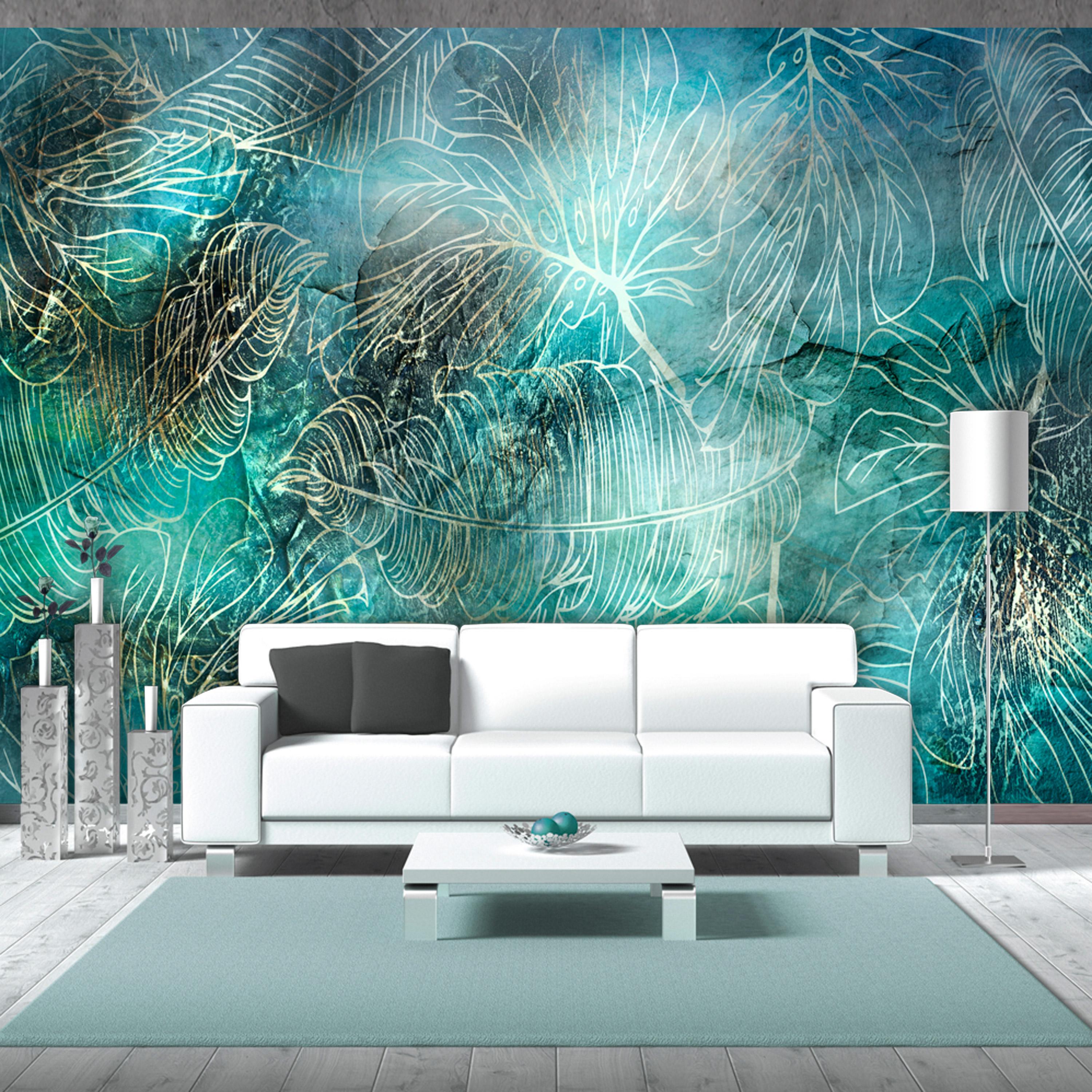 Fototapet Turquoise Vegetation 400x280 - Premium Tilbud