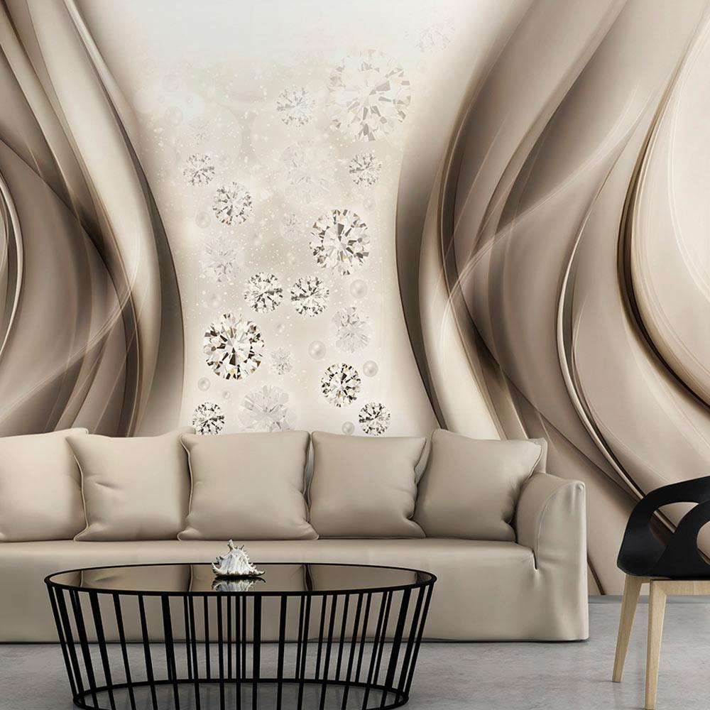 Selvklæbende Fototapet - Diamond Rain 392 280 til Dit Hjem