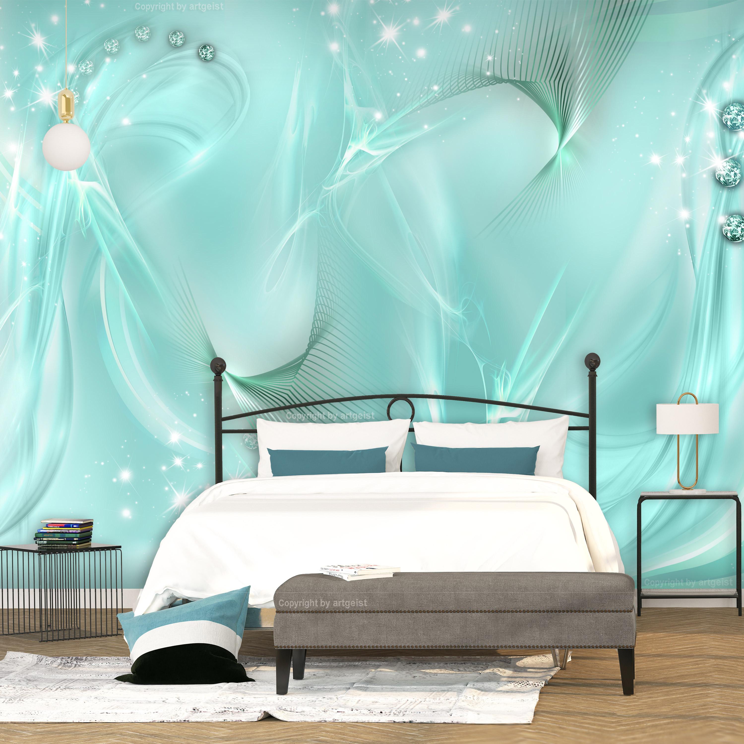 Fototapet Enchanted Turquoise 300x210 - Eksklusivt Design