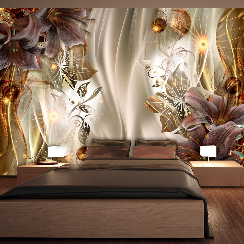 Fototapet Amber Land 300x210 Premium - Indret med stil!