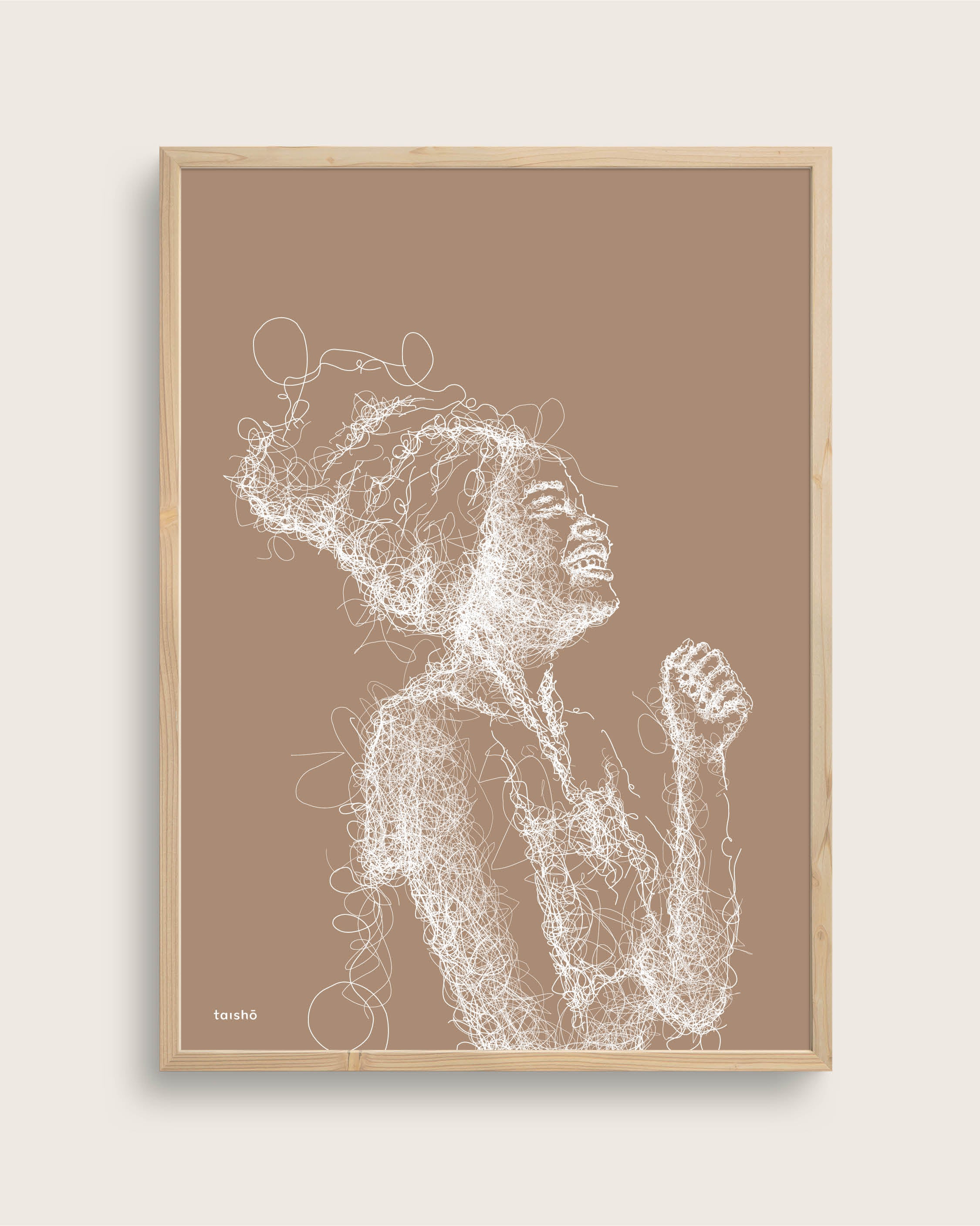 Lysere Tider Plakat 100x140 – Inspireret af håb