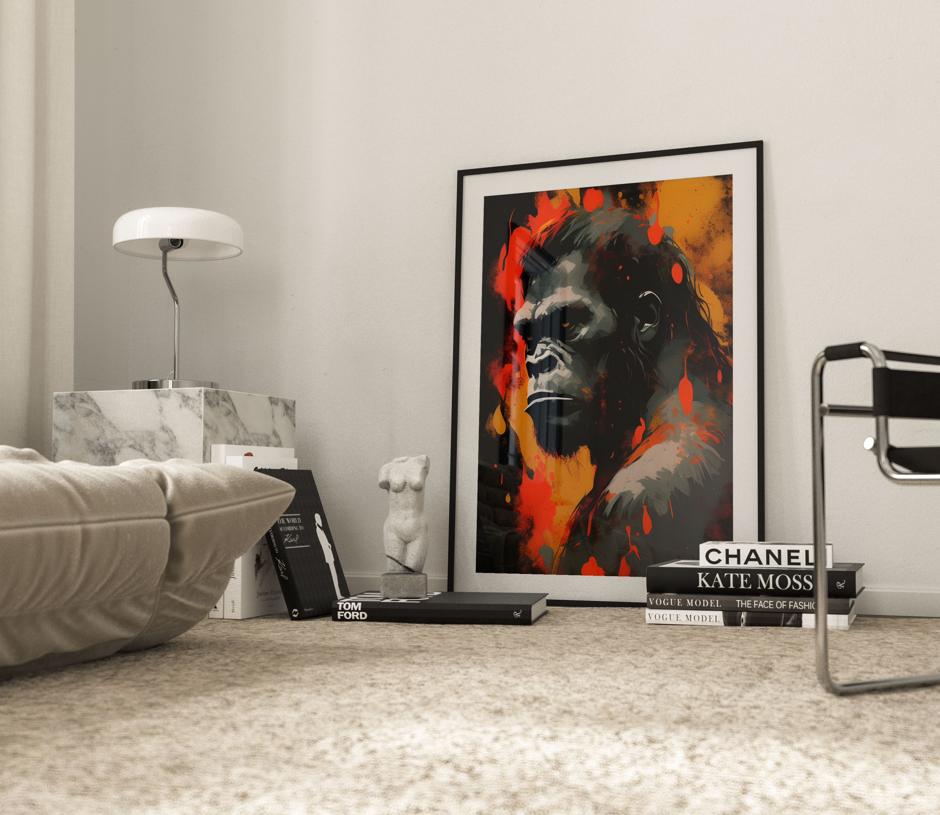 Gorilla Plakatramme - Ideel Julegave til Medarbejdere