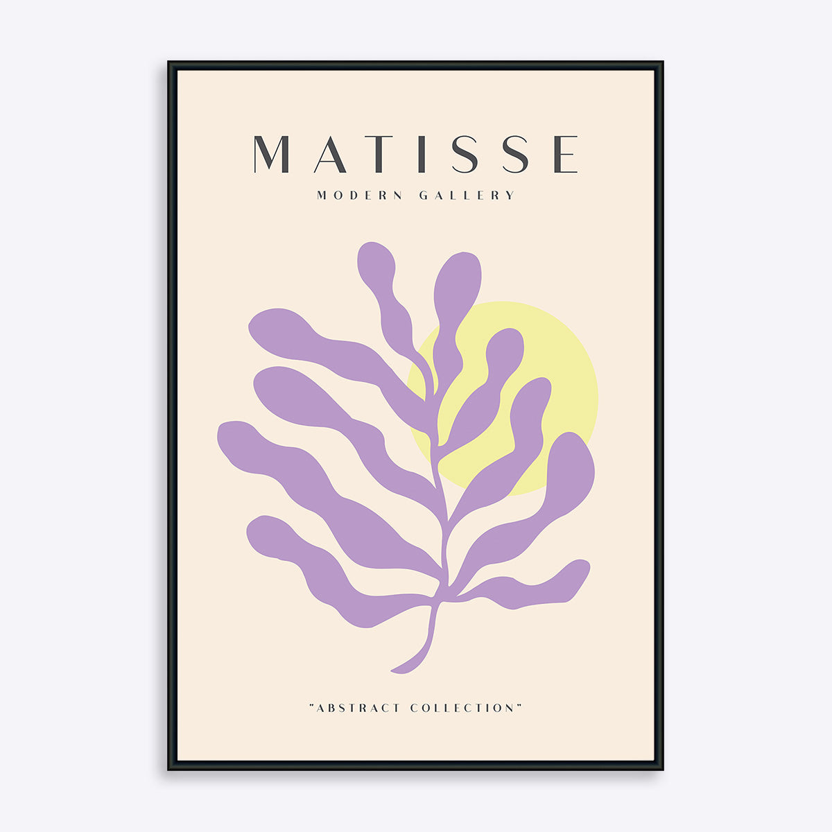 Matisse Modern Gallery No3 - Plakat inspireret af Matisse