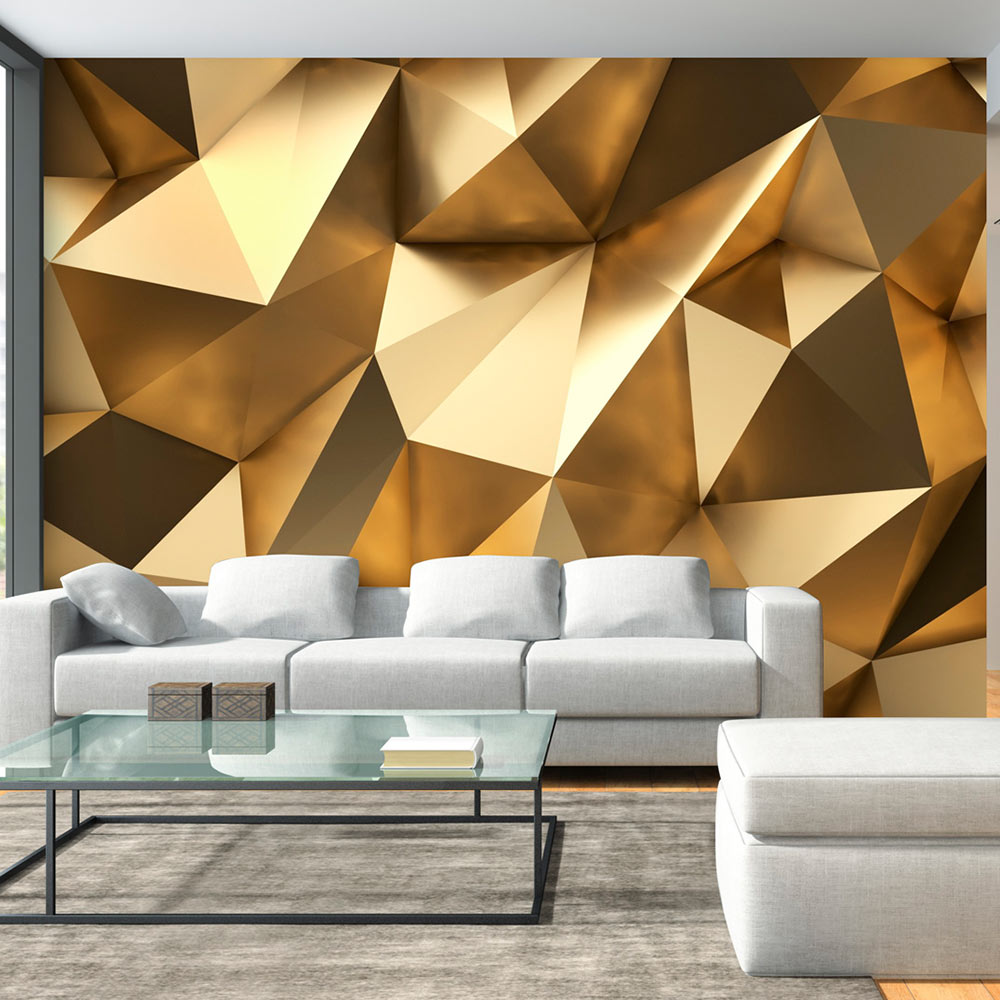 Gylden Kunst Fototapet - Golden Dome, Vandtæt og Ridsefast